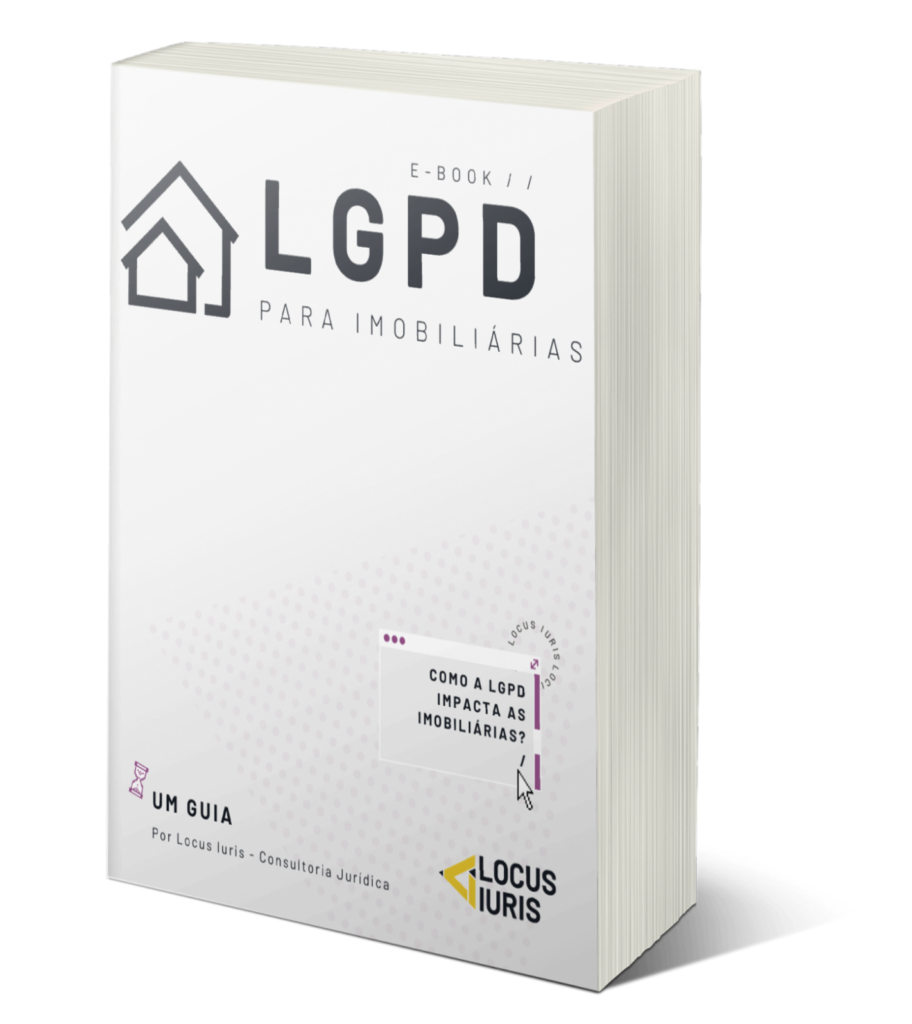 Capa do e-book LGPD para imobiliárias